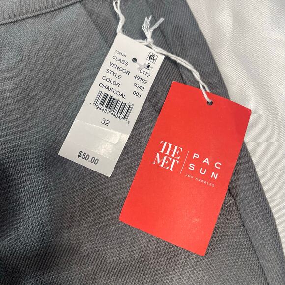 The Met/Pac Suns Mens shorts size 32 NWT-Gray - Picture 6 of 8